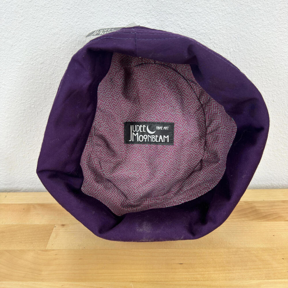 Jude Moonbeam Patchwork Bucket Hat Cap Fibre Art … - image 8